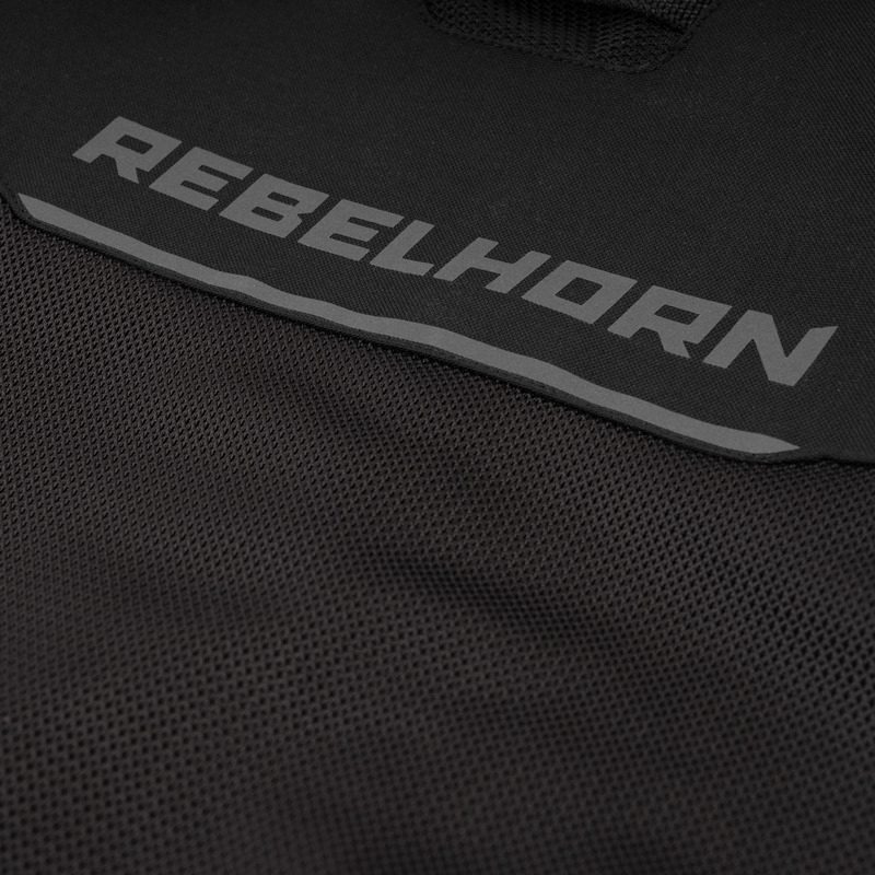 Rebelhorn Classic Mesh Schwarz Motorradjacke