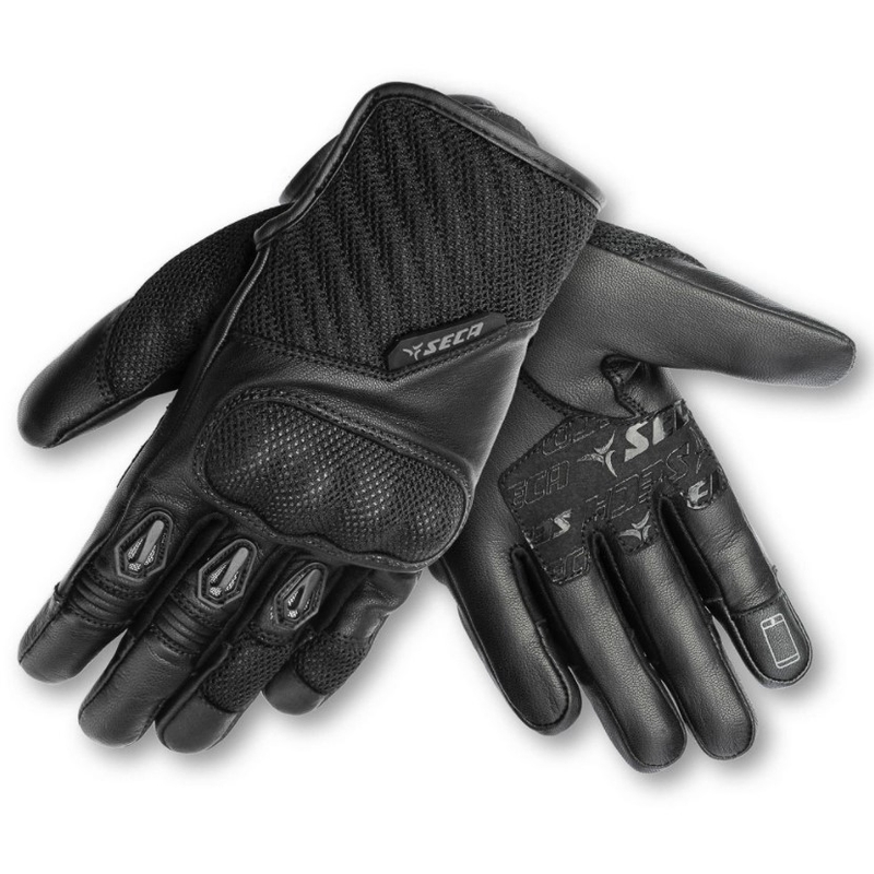 SECA Axis Mesh Handschuhe schwarz - II. Qualität Ausverkauf