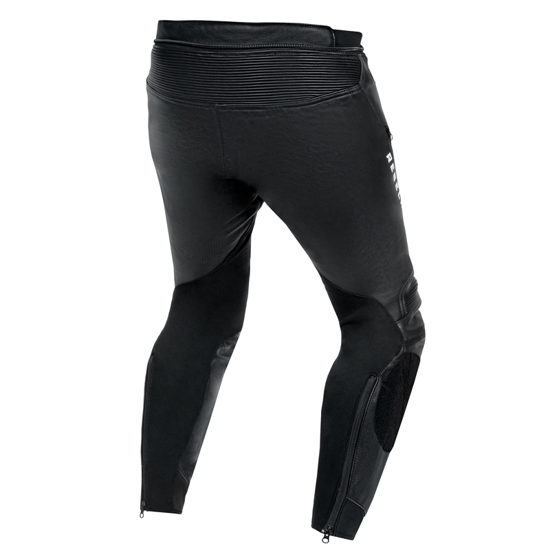 Rebelhorn Veloce Schwarze Leder Motorradhosen