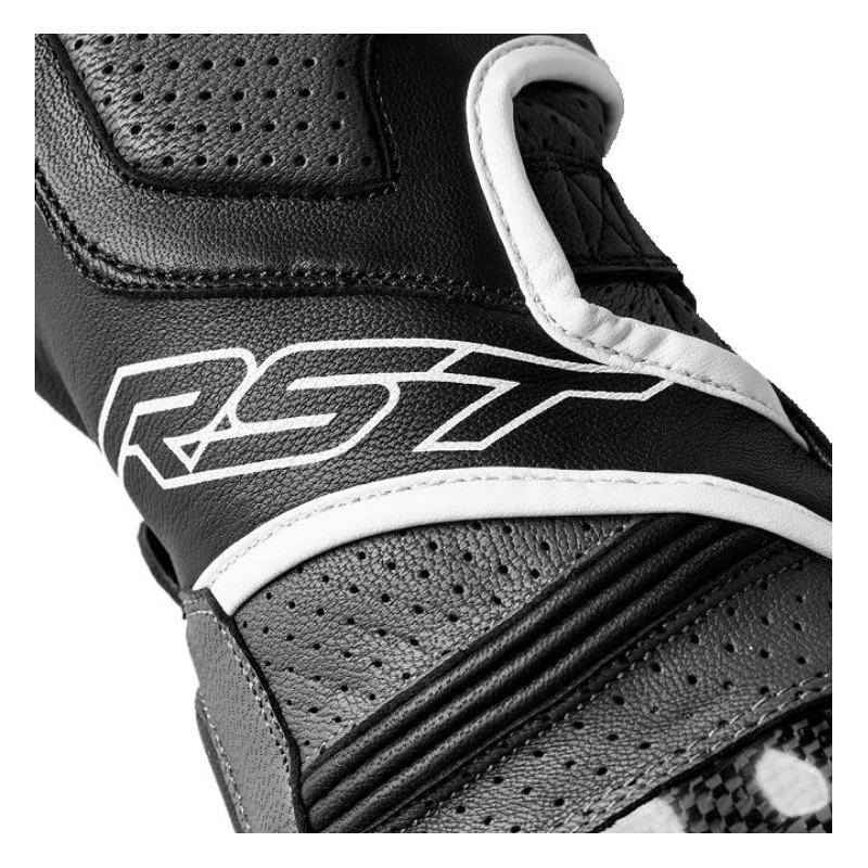 Motorradhandschuhe RST Fulcrum schwarz-grau-weiß Ausverkauf