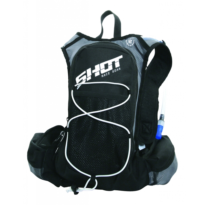 Rucksack mit Wassersack Shot Light 2.0 schwarz-grau - Grade II