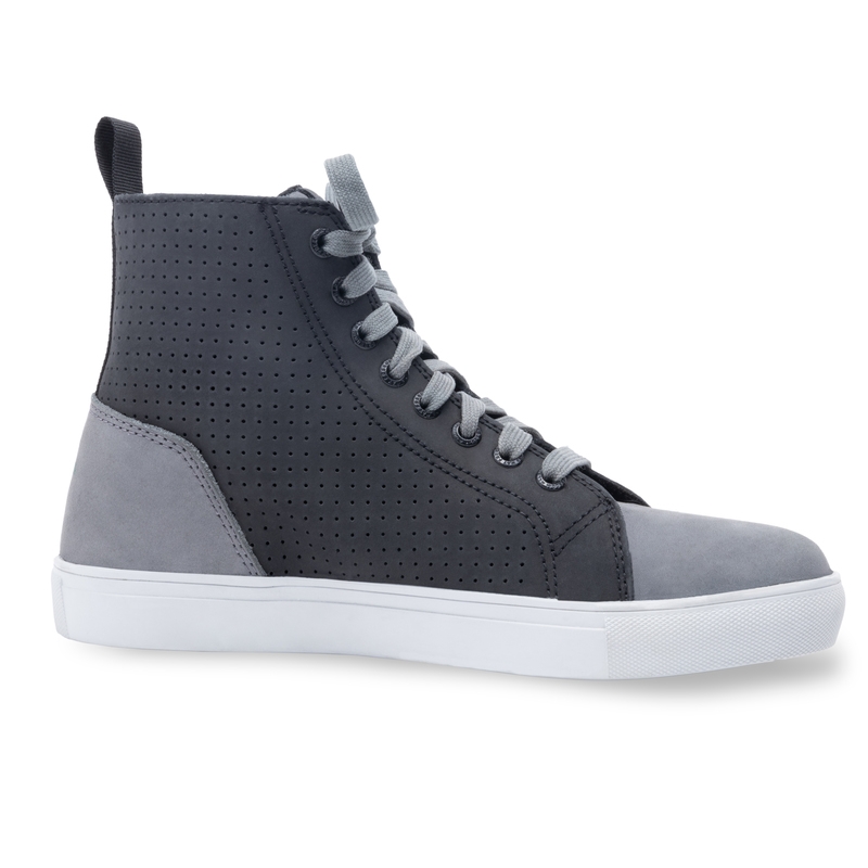 Frauen Rebelhorn Tramp II Schwarz und Grau Motorradstiefel