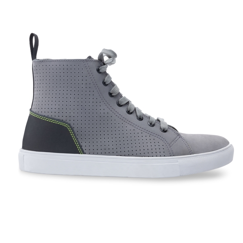 Motorradstiefel Rebelhorn Tramp II grau-fluo gelb Ausverkauf