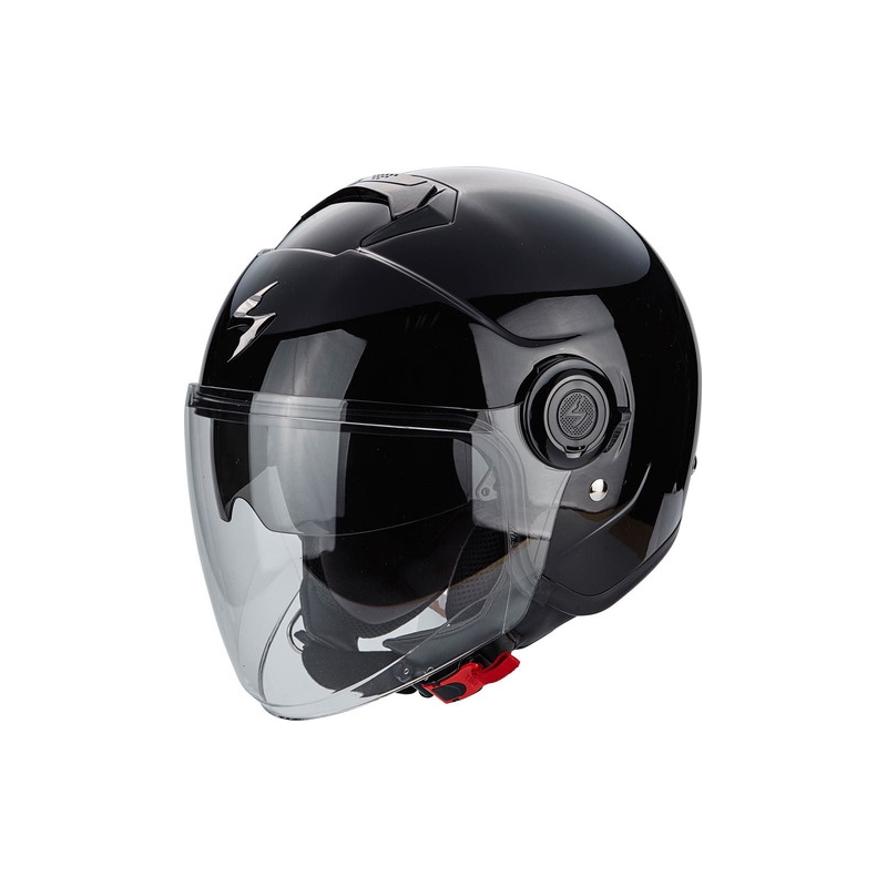 Offener Helm Scorpion EXO-CITY Solid schwarz glänzend - II. Qualität