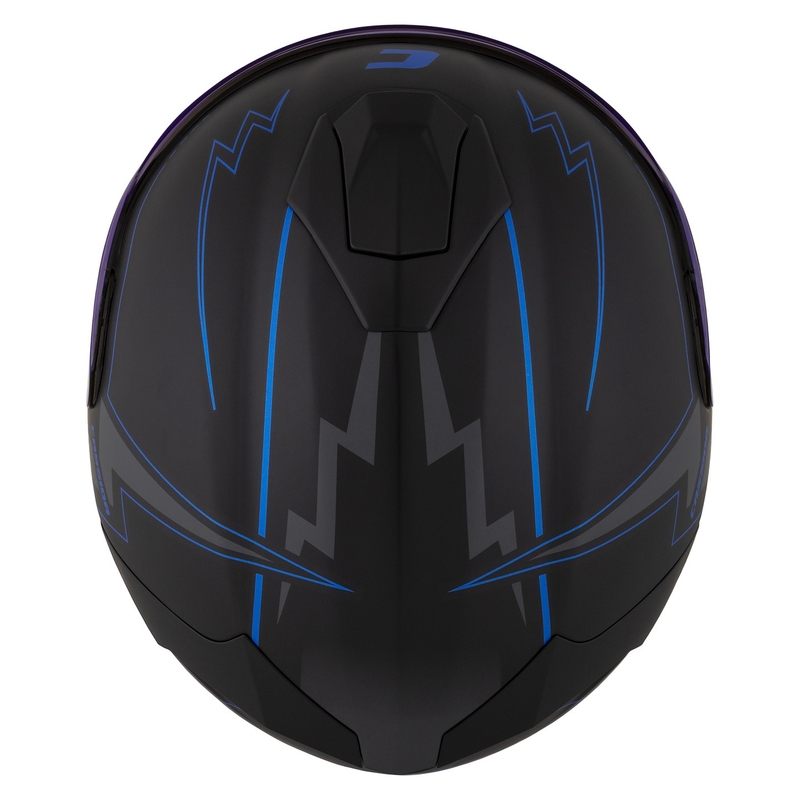 Integral Motorradhelm Cassida Integral GT 2.1 Flash schwarz-blau-grau