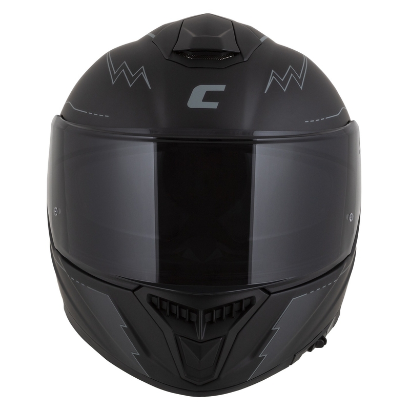 Cassida Integral GT 2.1 Flash Schwarz-Grau Integral-Motorradhelm