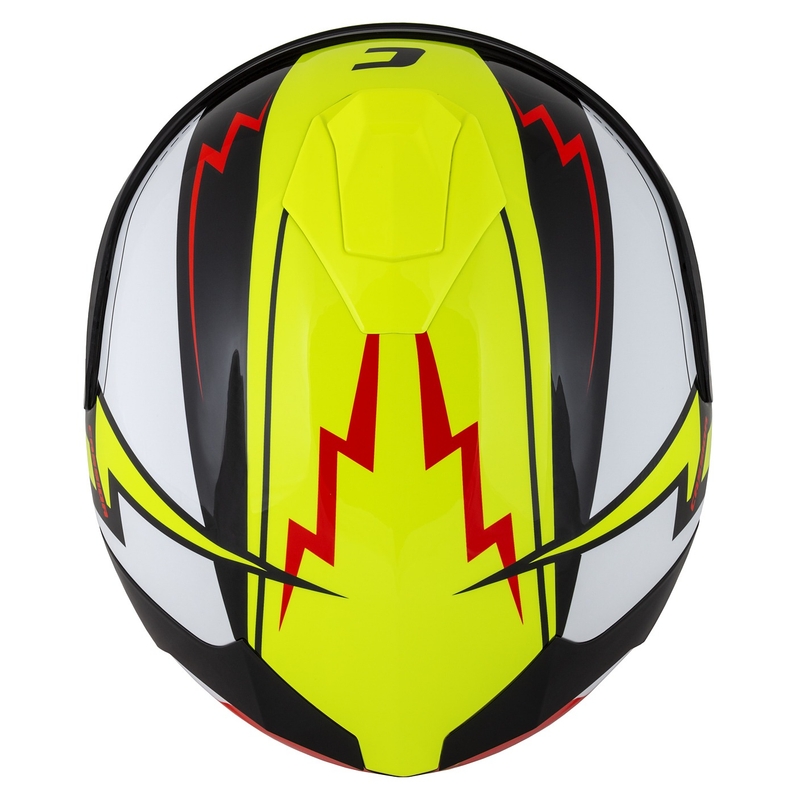 Integral Motorradhelm Cassida Integral GT 2.1 Flash fluo gelb-rot-schwarz-weiß