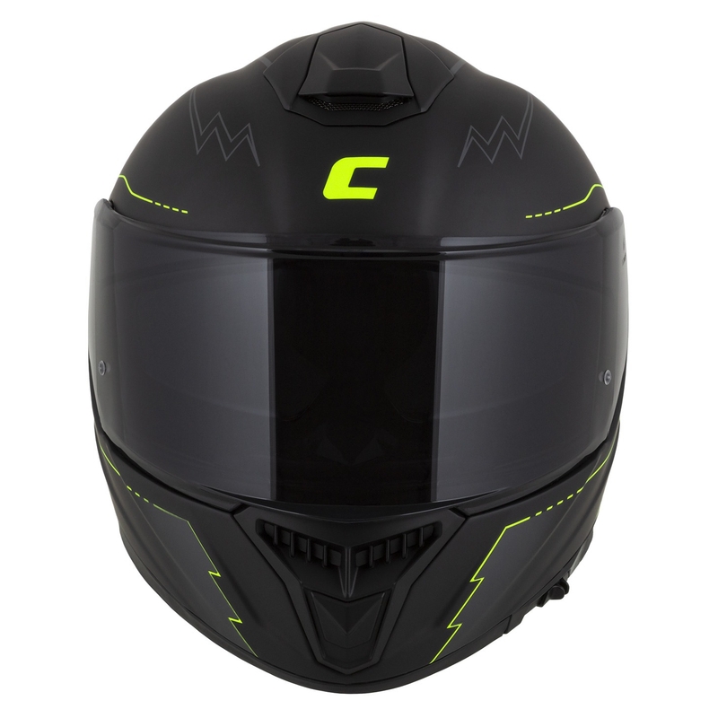 Cassida Integral GT 2.1 Flash schwarz-fluo gelb-grau Motorradhelm