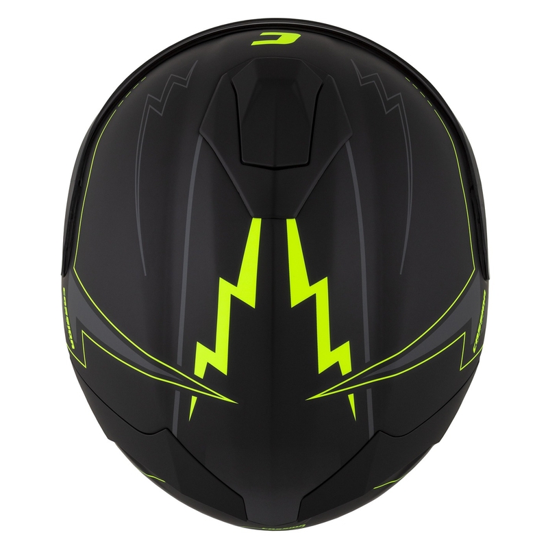 Cassida Integral GT 2.1 Flash schwarz-fluo gelb-grau Motorradhelm