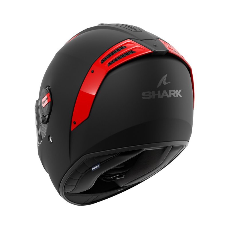 Integral Motorradhelm SHARK SPARTAN RS Blank SP schwarz-rot matt