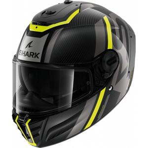 Integral Motorradhelm SHARK SPARTAN RS Carbon Shawn schwarz-grau-fluo gelb
