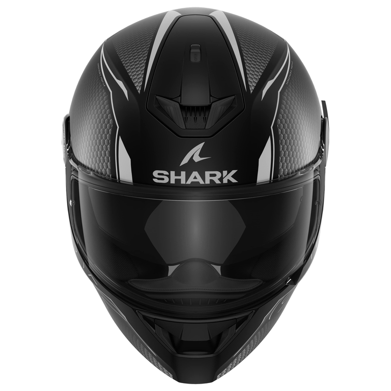 Integral Motorradhelm SHARK D-SKWAL 2 Cadium schwarz-grau matt