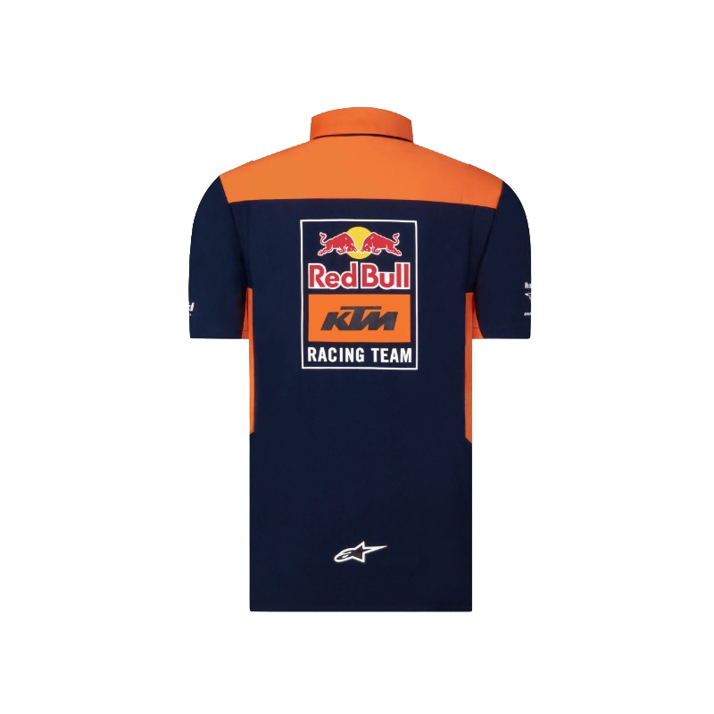 Košile KTM Red Bull Racing Official Teamline modro-oranžová výprodej