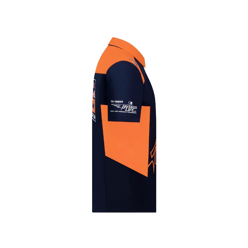 Košile KTM Red Bull Racing Official Teamline modro-oranžová výprodej
