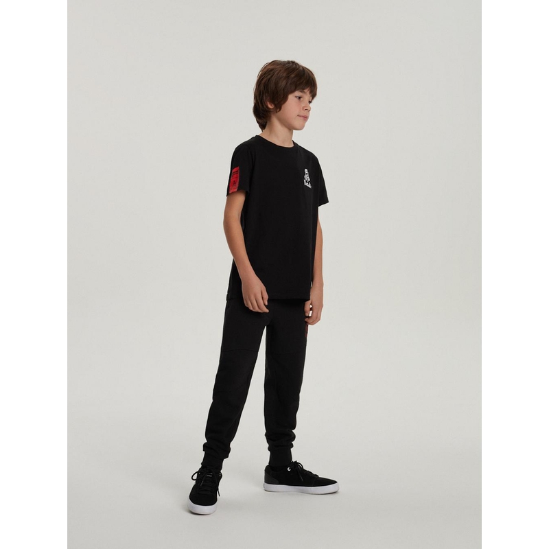 Kinder-T-Shirt DAKAR DKR KID 322 schwarz