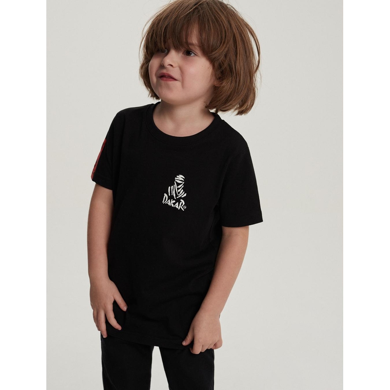 Kinder-T-Shirt DAKAR DKR KID 322 schwarz