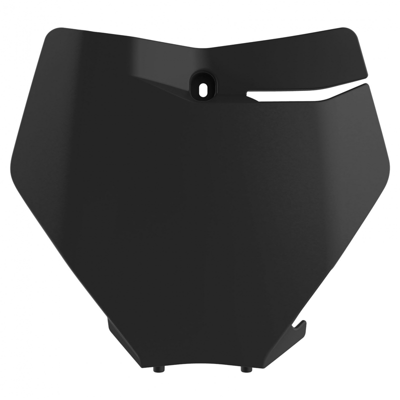 Number plate POLISPORT Replica Parts schwarz
