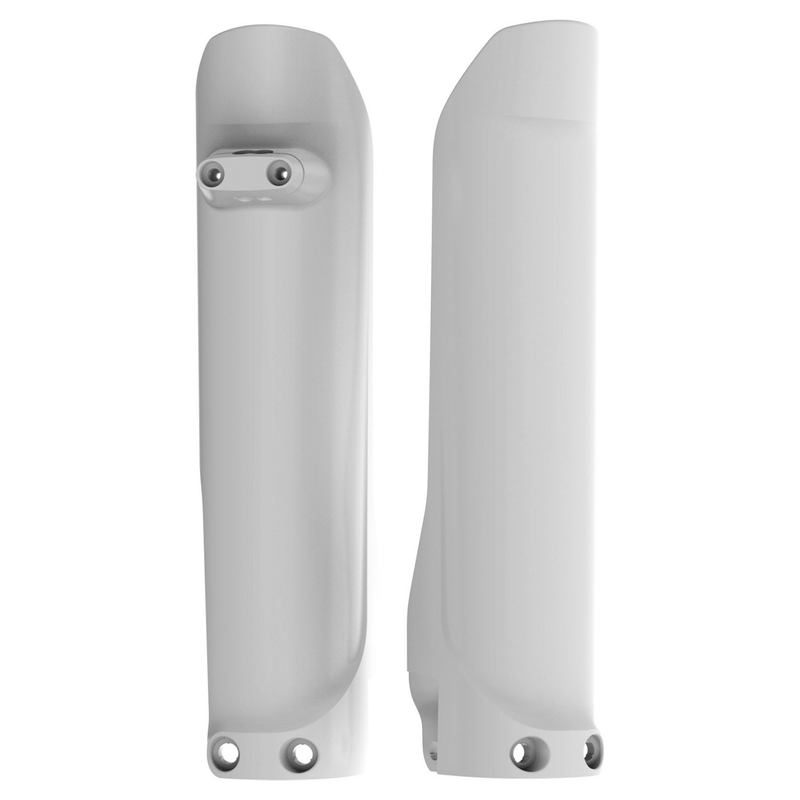 Fork guards POLISPORT (pair) white db