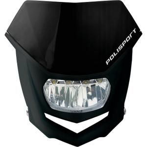 Maske mit Leuchte POLISPORT HALO 8667100011 LED Black/Black