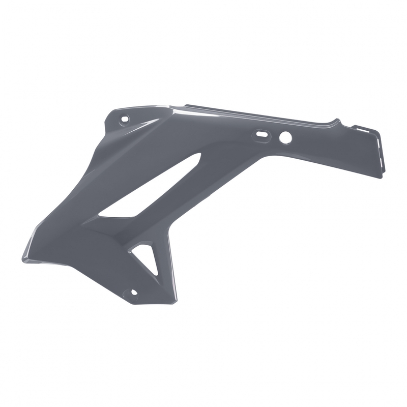 Radiator Scoops POLISPORT restyling Nardo Grey für HONDA CR 125 R 2002-2007, HONDA CR 250 R 2002-2007