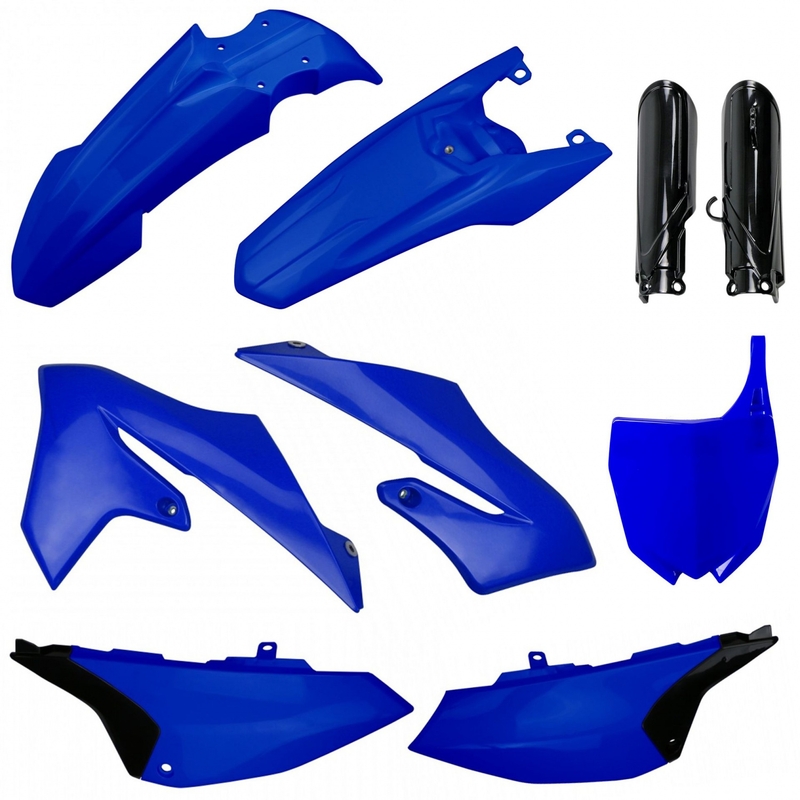 Satz Kunststoffteile POLISPORT blau