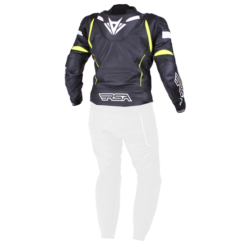 Herrenjacke RSA Speedway schwarz-weiß-fluo gelb  - II. Ausverkauf
