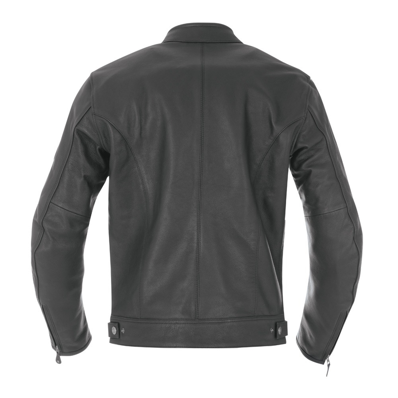 Oxford Bladon Motorradjacke aus schwarzem Leder Ausverkauf