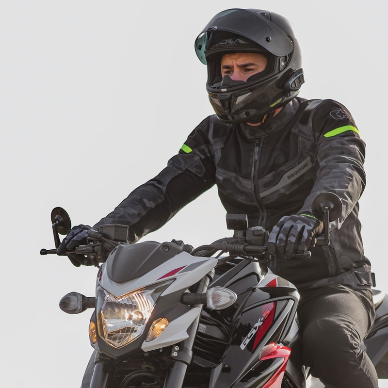 Oxford Dakar D2D Air Tarnfarbe grau Motorradjacke Ausverkauf