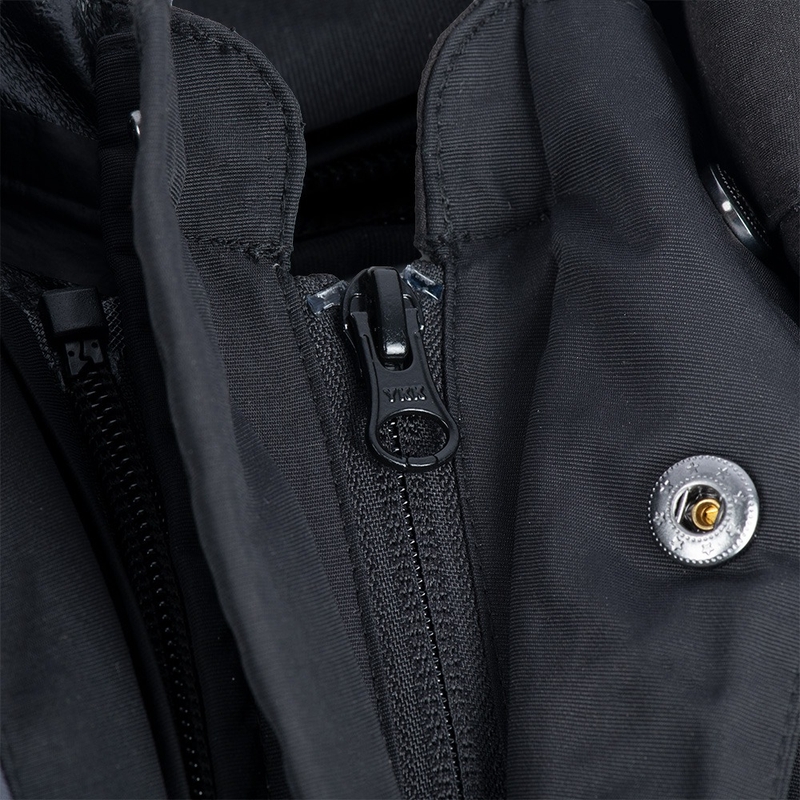 Oxford Dakar D2D Air silber-blau-fluorgelbe Motorradjacke
