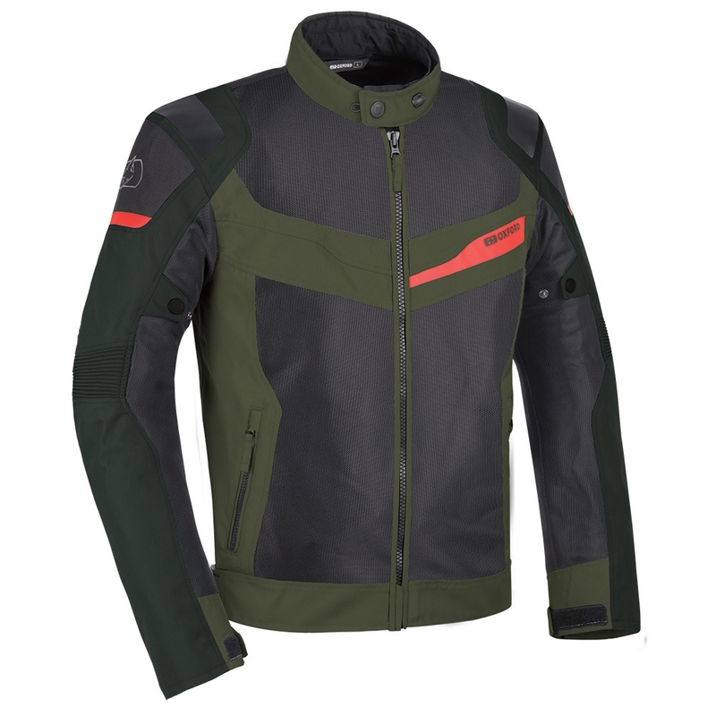Oxford Dakar D2D Air Motorradjacke grün