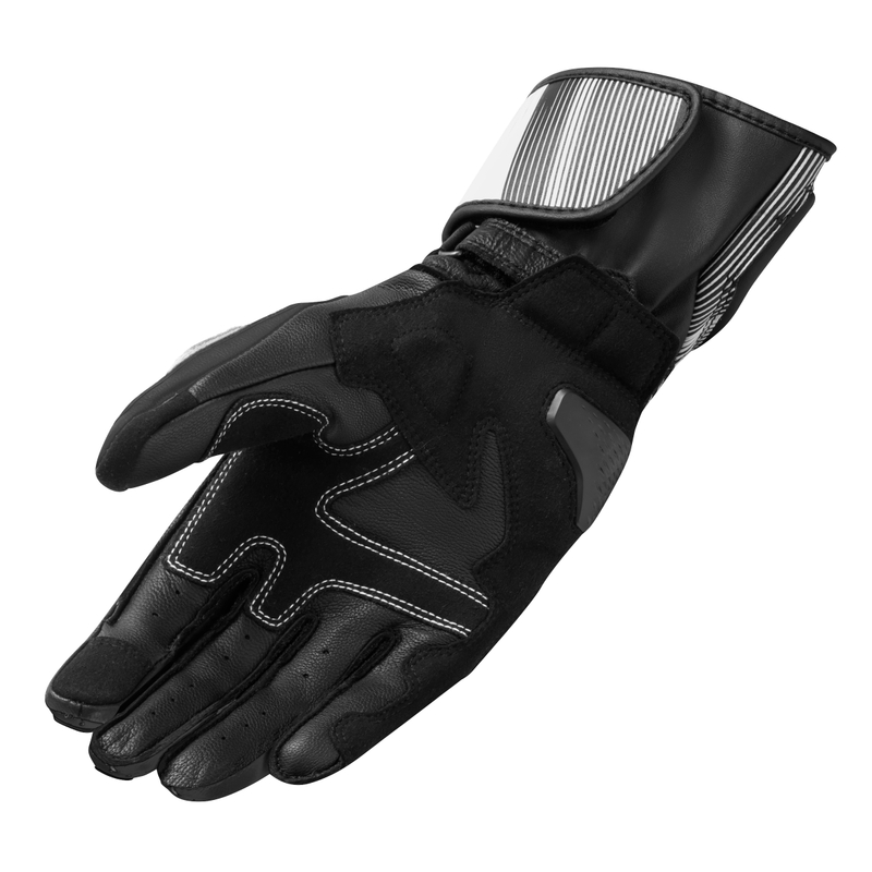 Motorradhandschuhe Revit Metis 2 schwarz und weiß