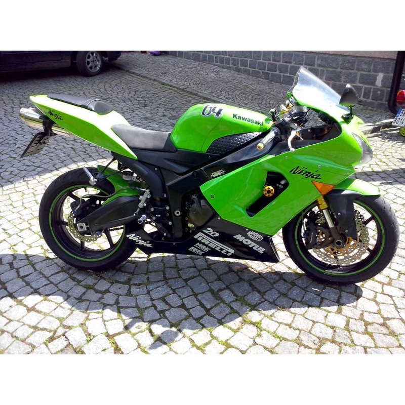 Kawasaki ZX-6R (05-06) mit Classic-Verkleidungsänderung