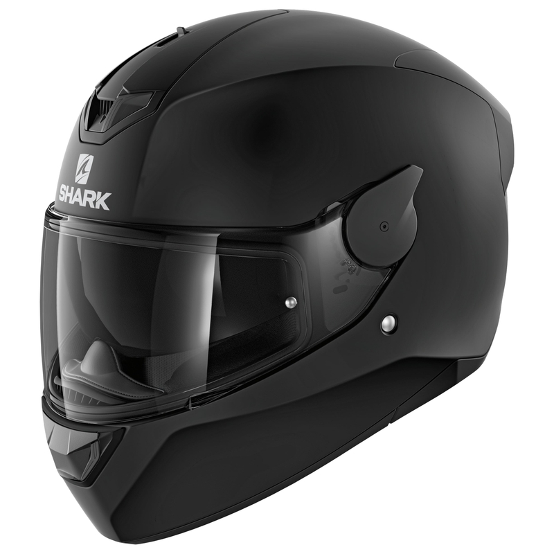 Integral Motorradhelm SHARK D-SKWAL 2 Blank schwarz matt