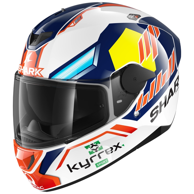 Integral Motorradhelm SHARK D-SKWAL 2 Replica Jorge Martin weiß-rot-blau-gelb