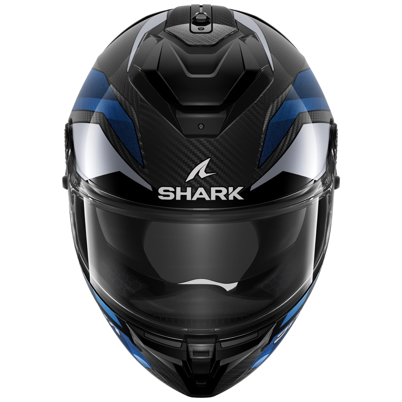 Integral Motorradhelm SHARK SPARTAN GT PRO Carbon Ritmo schwarz-blau