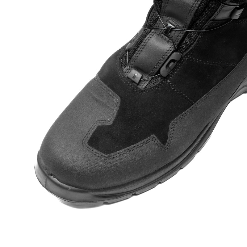 Rebelhorn Infinity Schwarz Motorradstiefel Ausverkauf