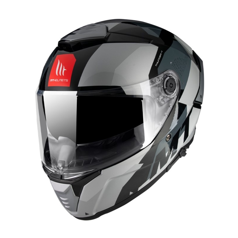 MT Thunder 4 SV Fade grau Integral Motorradhelm