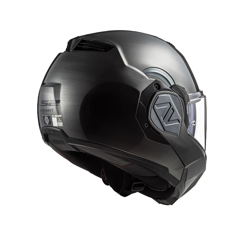 Klappbarer Motorradhelm LS2 FF906 Advant Jeans 06 grau