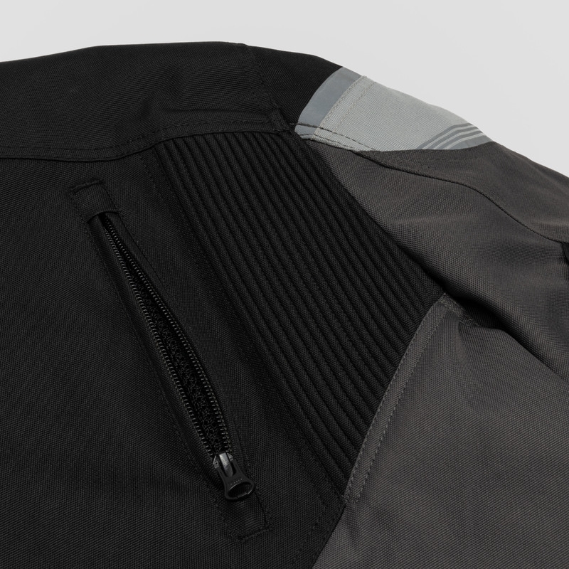 Rebelhorn Spark Schwarze Motorradjacke Ausverkauf