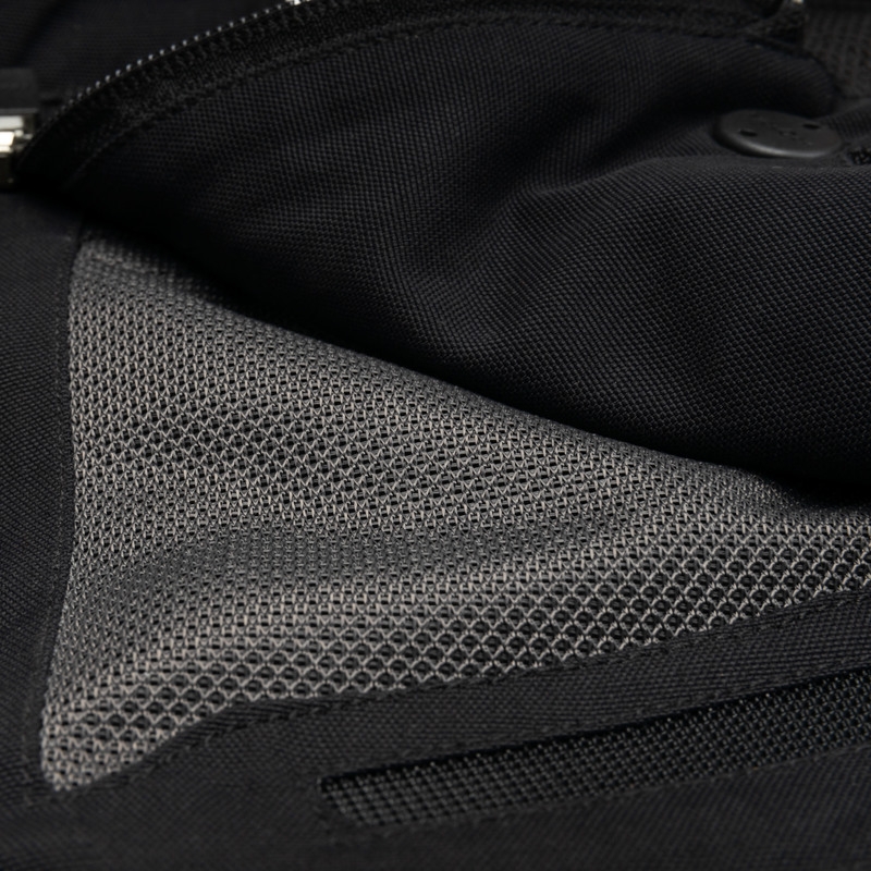 Rebelhorn Range anthrazit-schwarz-fluorgelbe Motorradjacke