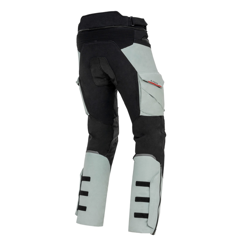 Rebelhorn Range Motorradhose grau-schwarz-rot