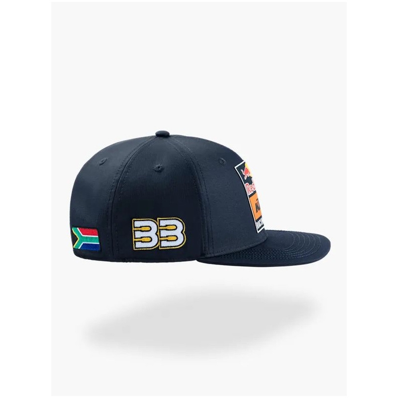 KTM Red Bull MotoGP Kappe Brad Binder Flach blau