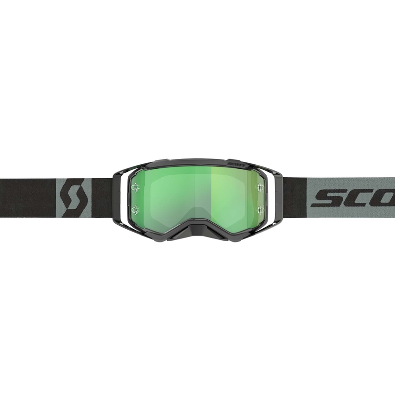 Motocross-Schutzbrille SCOTT Prospect CH schwarz-grau-grün