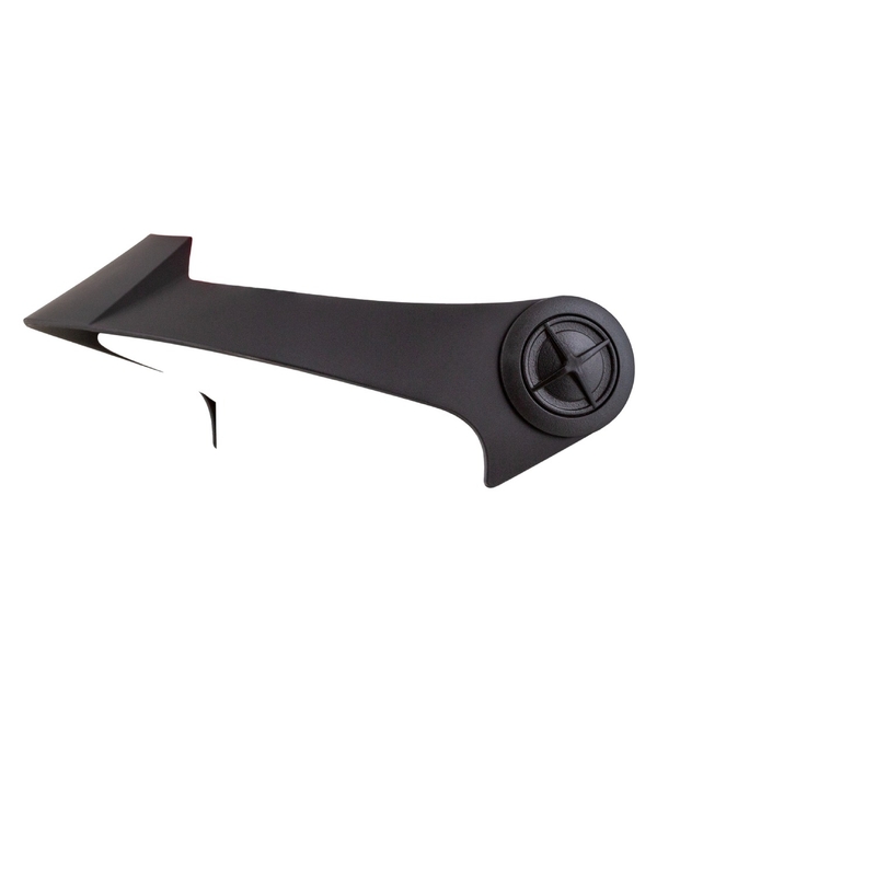 Cassida Handy Metropolis offener Motorradhelm, schwarz-weiß-rot