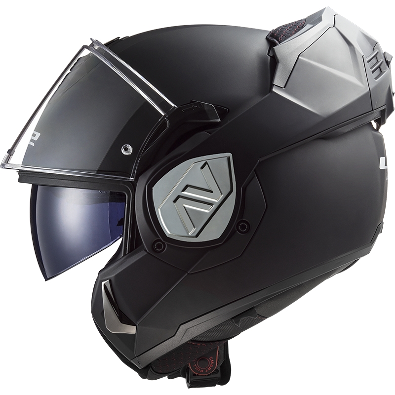 Klapphelm Motorrad LS2 FF906 Advant Solid schwarz matt