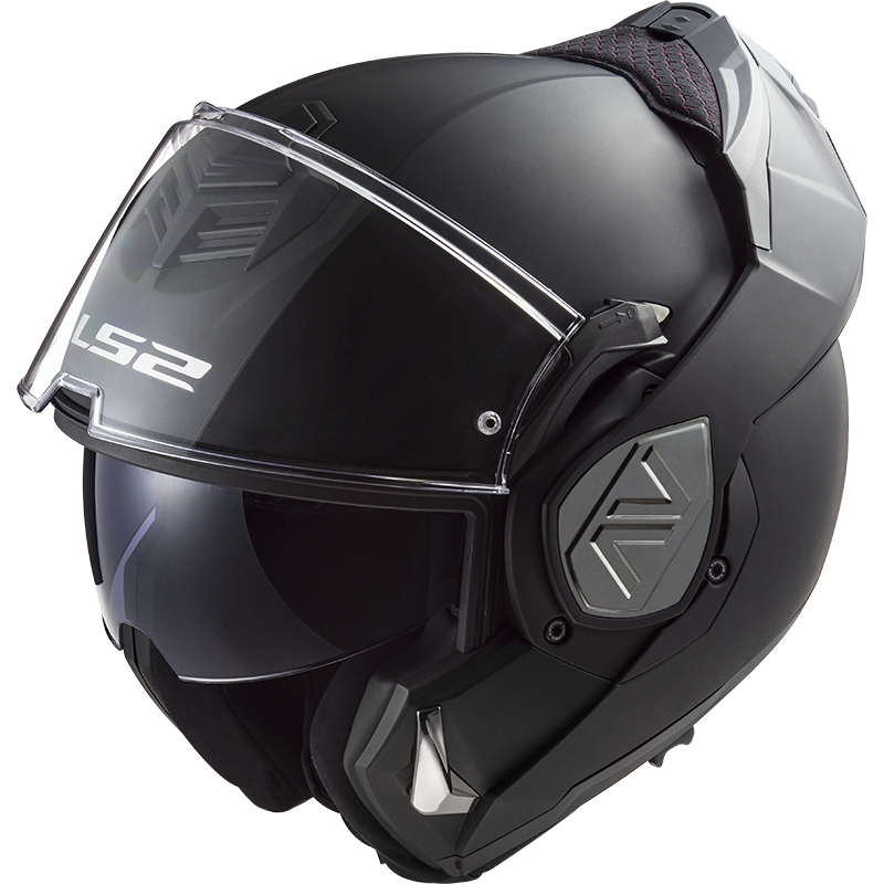 Klapphelm Motorrad LS2 FF906 Advant Solid schwarz matt