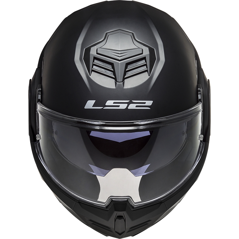 Klapphelm Motorrad LS2 FF906 Advant Solid schwarz matt