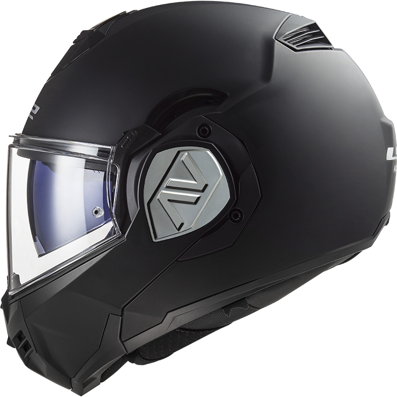 Klapphelm Motorrad LS2 FF906 Advant Solid schwarz matt