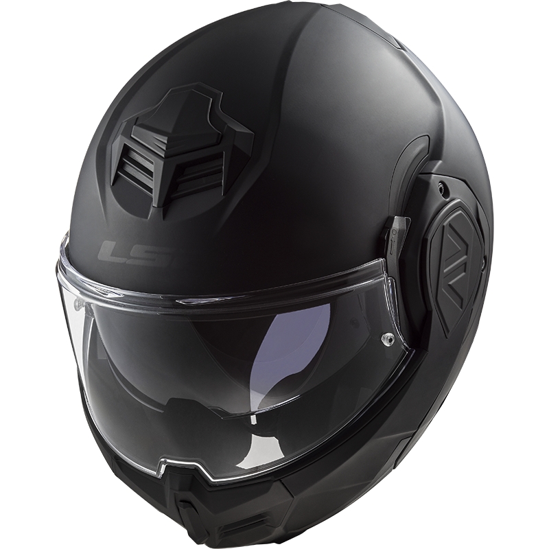 Klappbarer Motorradhelm LS2 FF906 Advant Noir-06 schwarz