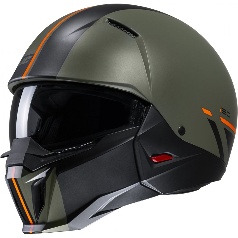 Jethelm HJC i20 Batol MC4SF orange-schwarz-grün Ausverkauf